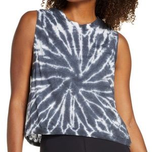 Free People Movement/Love Tie Dye Tank/Black&White/Very Good/SzS